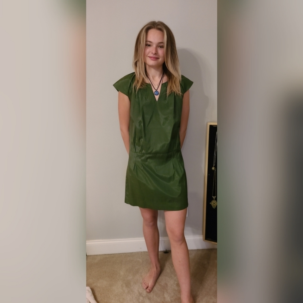 Express 100% silk MOD dress